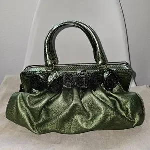 Valentino Garavani | Bags | Authentic Green Metallic